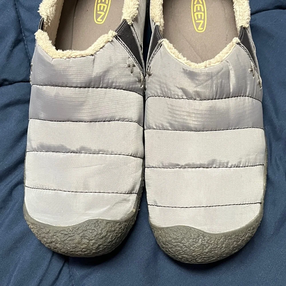 Keen Gray Quilted Slip-On Shoes 9 EU 39.5 - Picture 4 of 14
